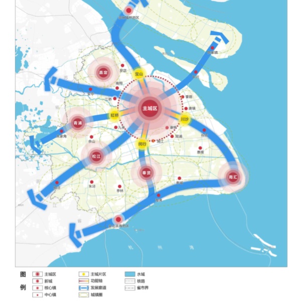 上海2040总体规划图解图片